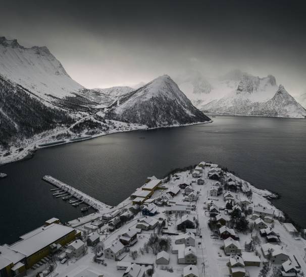 Photo - Norvège - Île de Senja - Senja-aerien #42