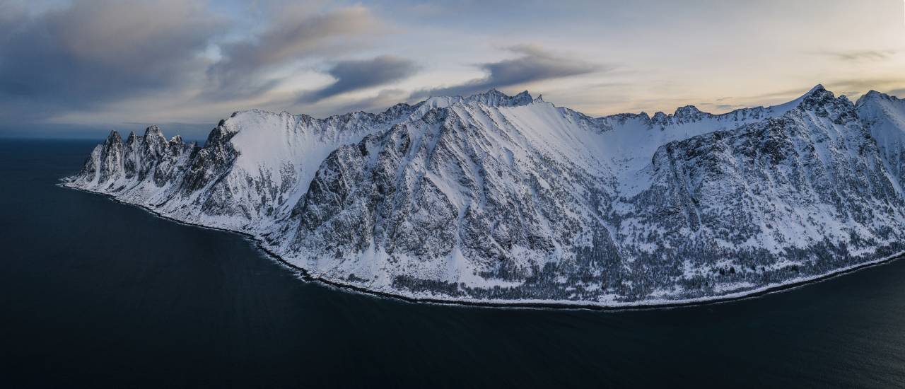 Photo - Norvège - Île de Senja - Senja-aerien #45