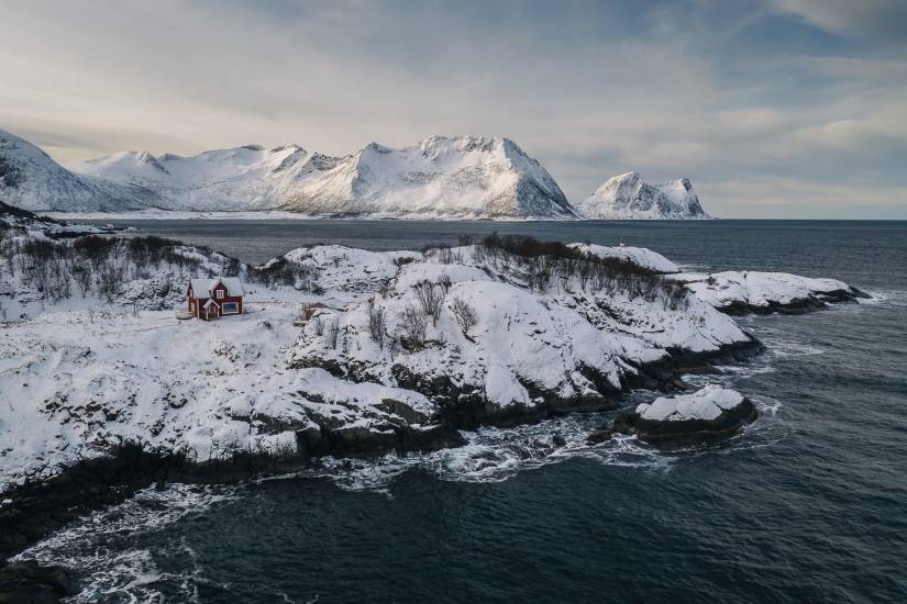 Photo - Norvège - Île de Senja - Senja-aerien #46