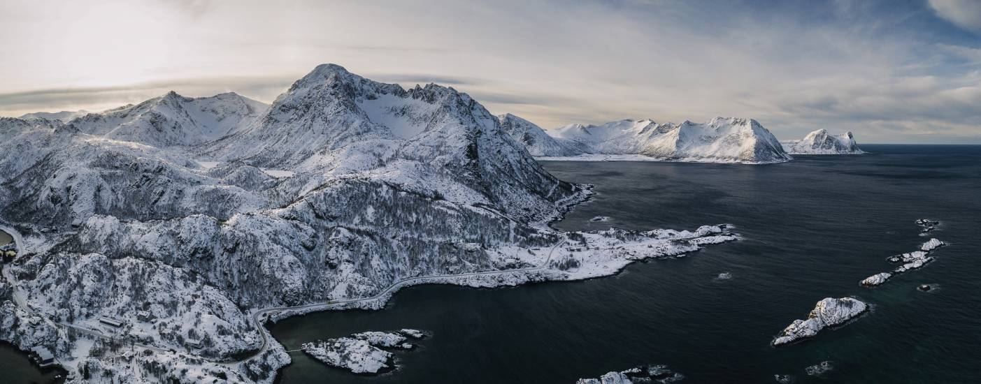 Photo - Norvège - Île de Senja - Senja-aerien #51