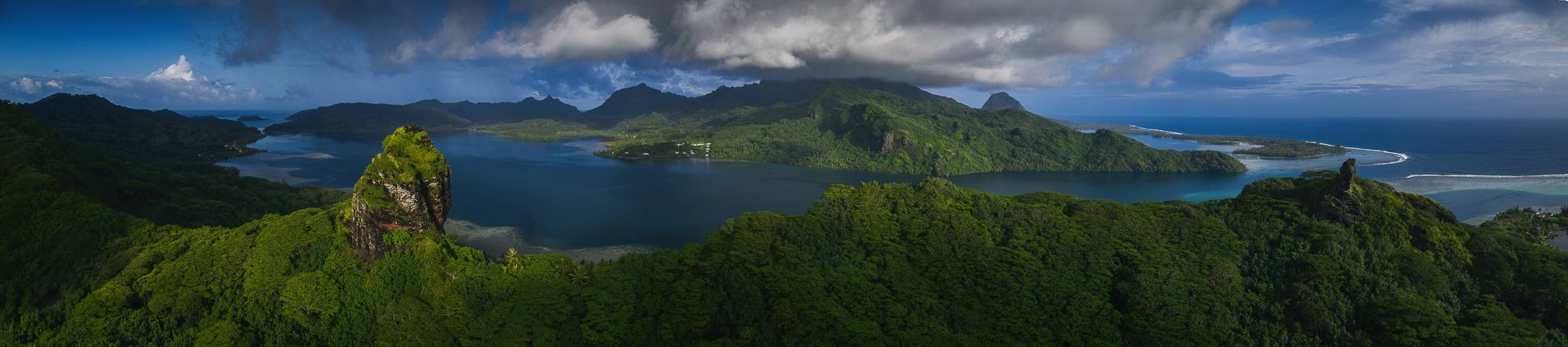 Photo - Polynésie Française - Vue du ciel - Huahine #131