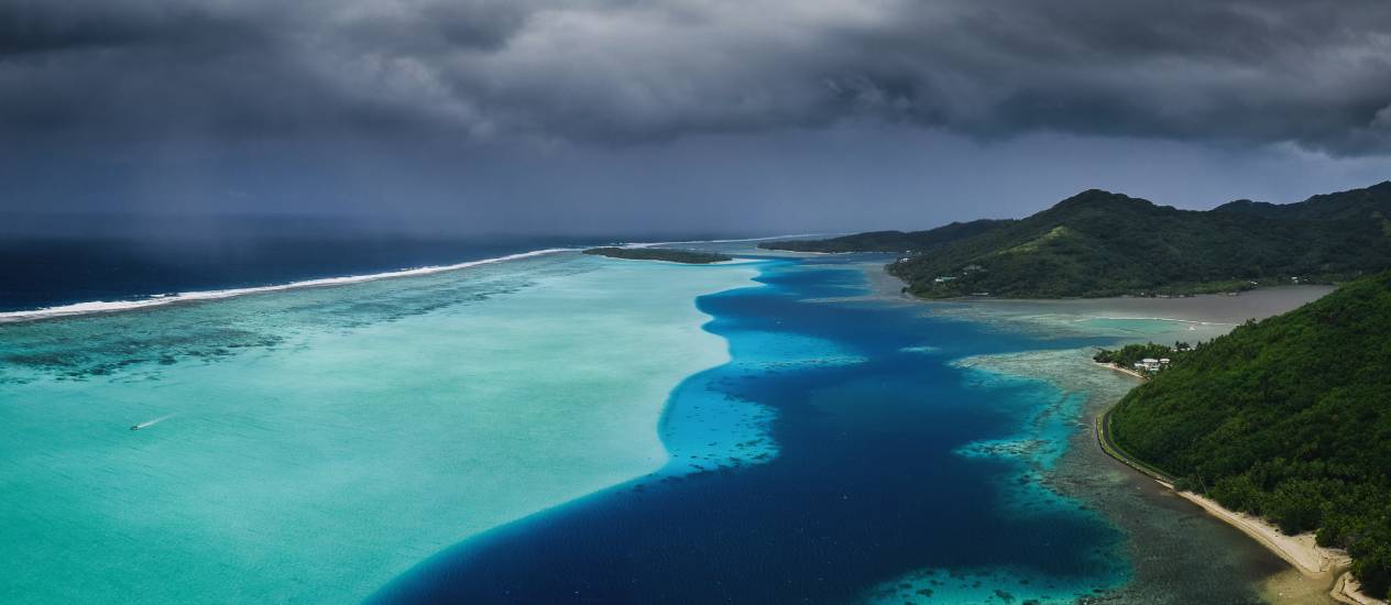 Photo - Polynésie Française - Vue du ciel - Huahine #281