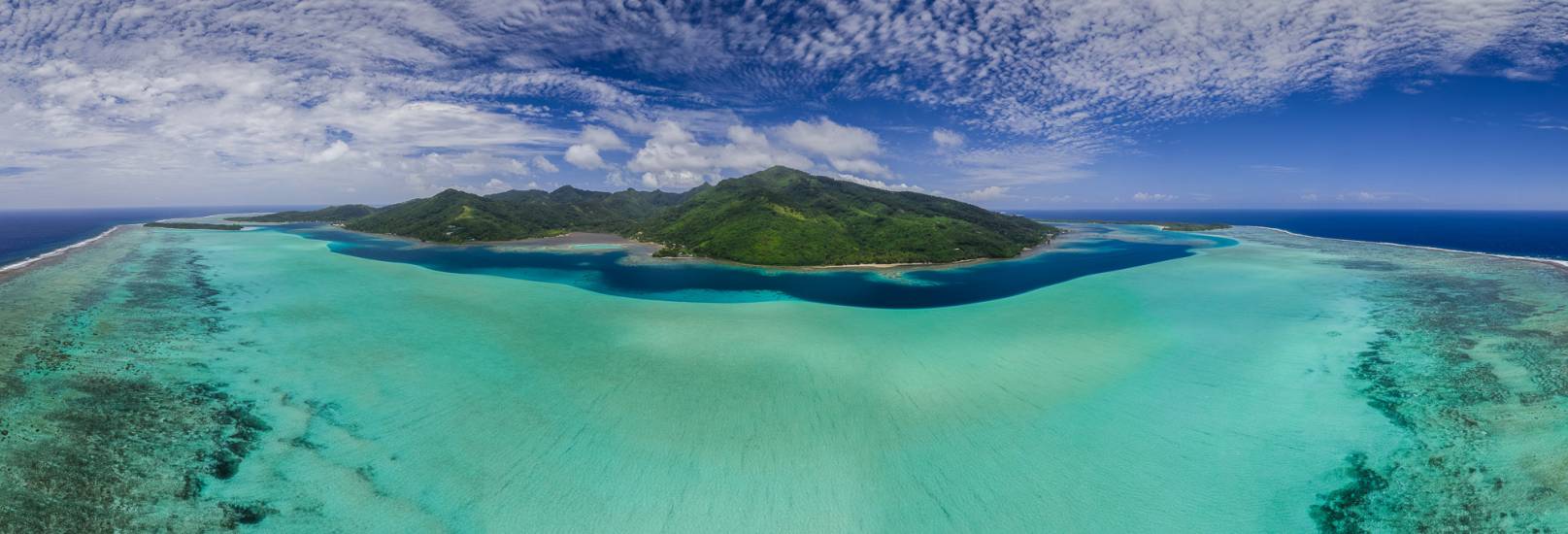 Photo - Polynésie Française - Vue du ciel - Huahine #285