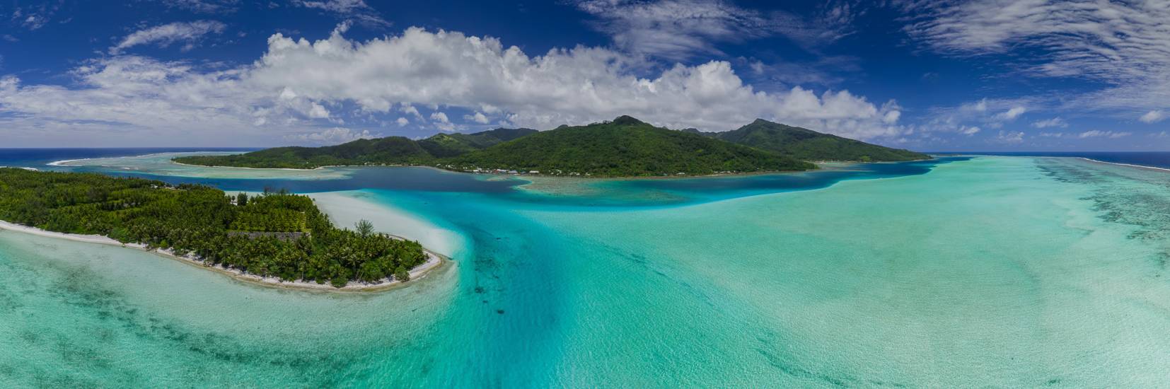 Photo - Polynésie Française - Vue du ciel - Huahine #288