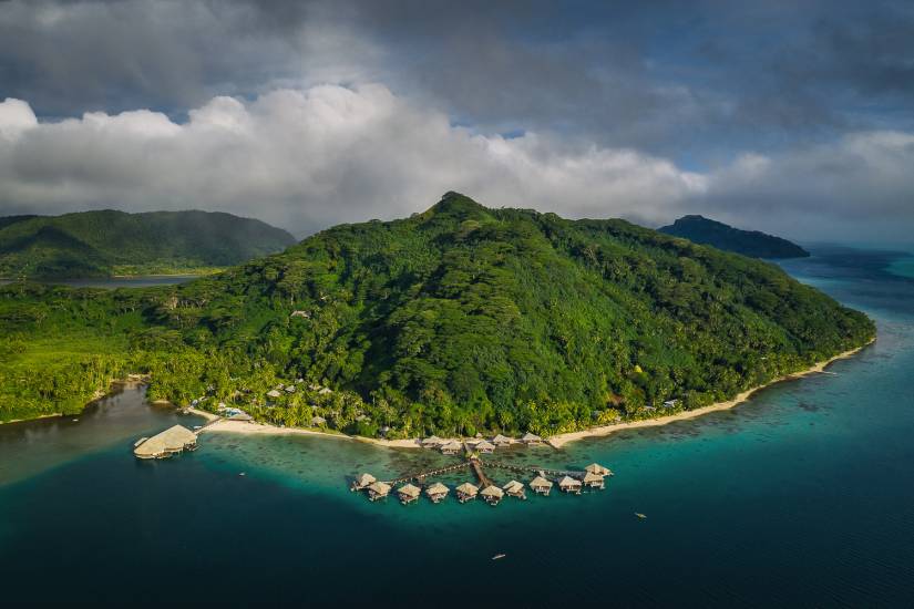 Photo - Polynésie Française - Vue du ciel - Huahine #290