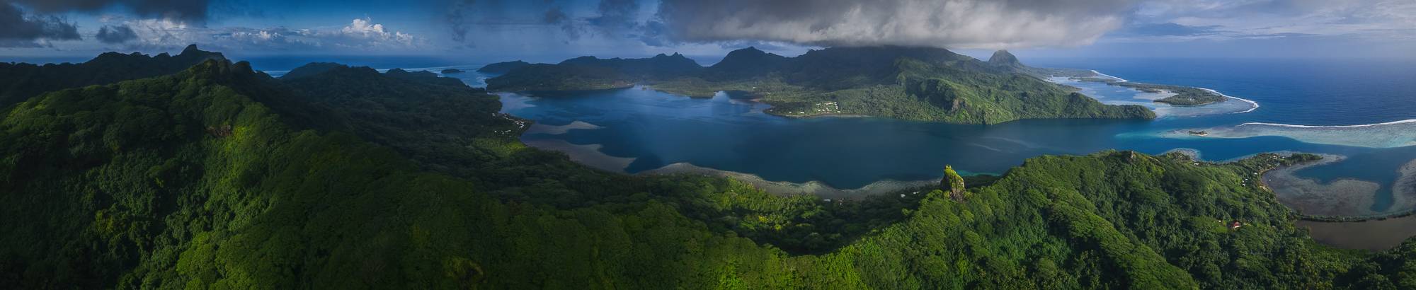 Photo - Polynésie Française - Vue du ciel - Huahine #292