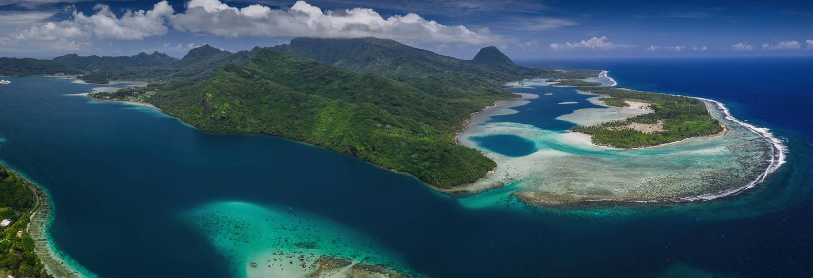 Photo - Polynésie Française - Vue du ciel - Huahine #294