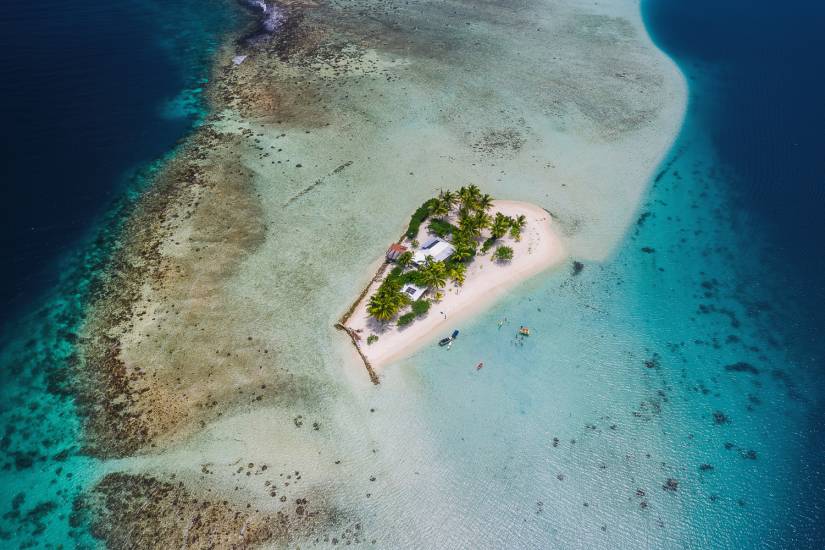Photo - Polynésie Française - Vue du ciel - Huahine #295