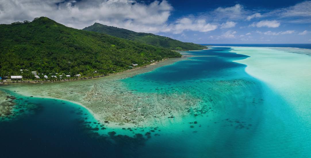 Photo - Polynésie Française - Vue du ciel - Huahine #300