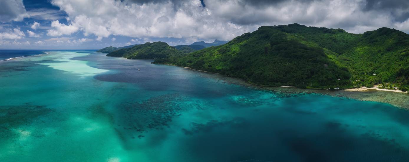 Photo - Polynésie Française - Vue du ciel - Huahine #302