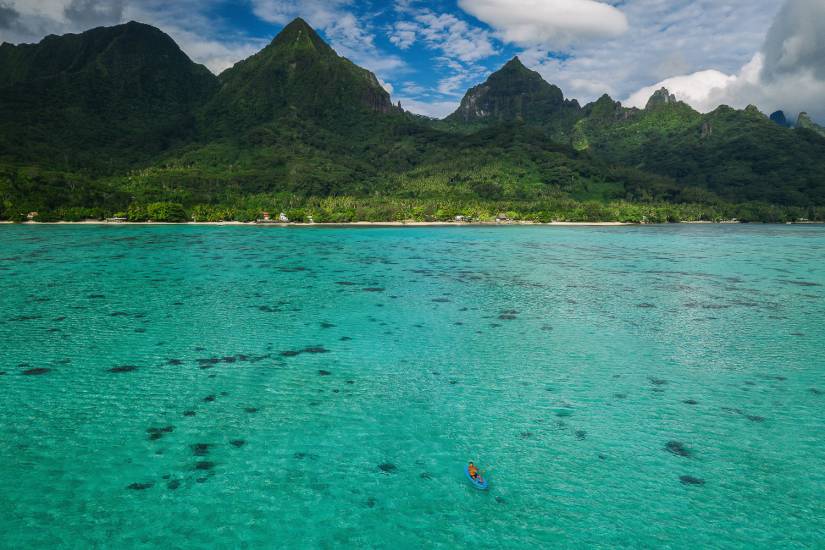 Photo - Polynésie Française - Vue du ciel - Moorea #120