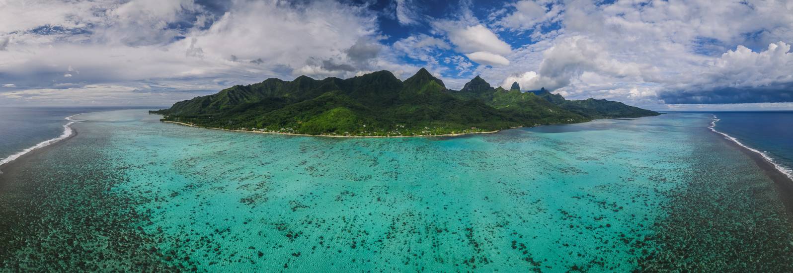 Photo - Polynésie Française - Vue du ciel - Moorea #121