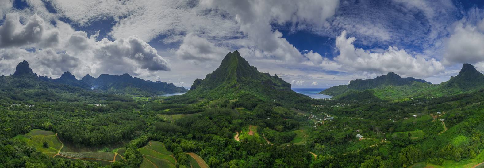 Photo - Polynésie Française - Vue du ciel - Moorea #123