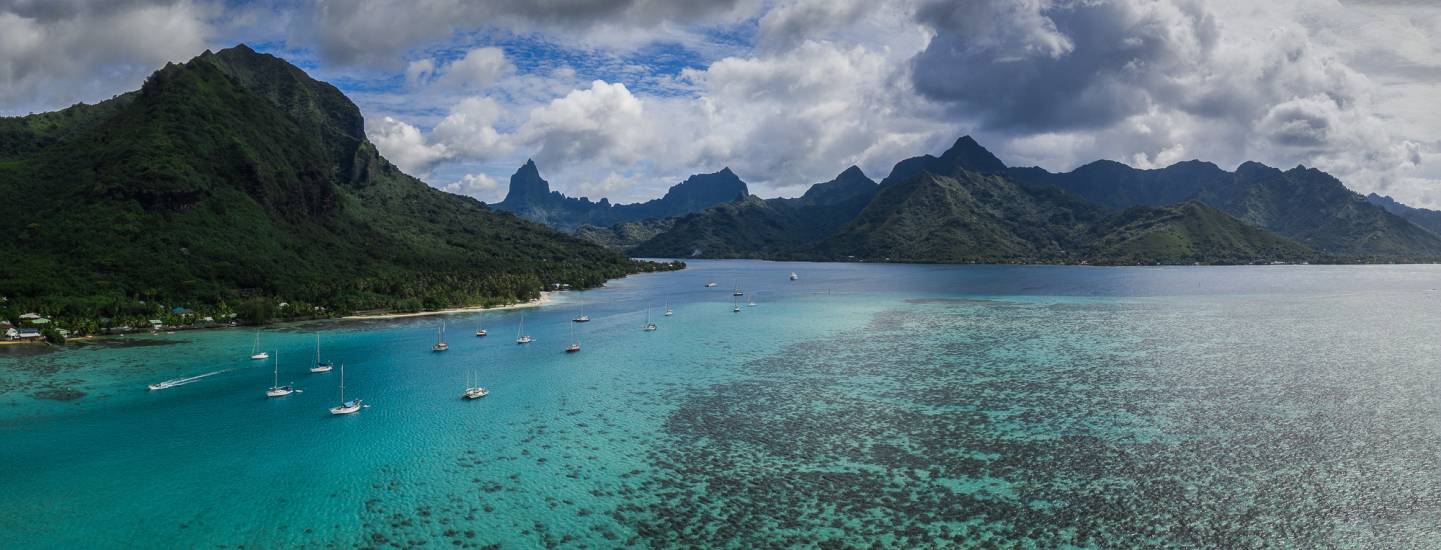 Photo - Polynésie Française - Vue du ciel - Moorea #186