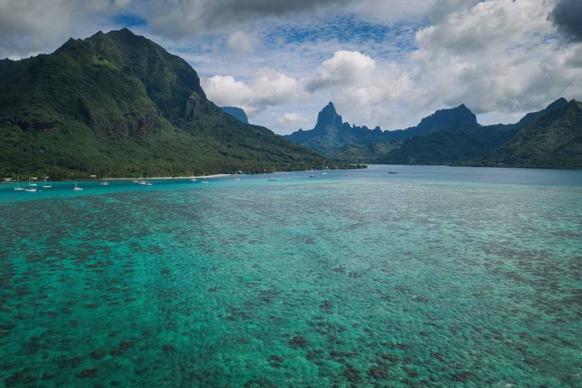 Photo - Polynésie Française - Vue du ciel - Moorea #299