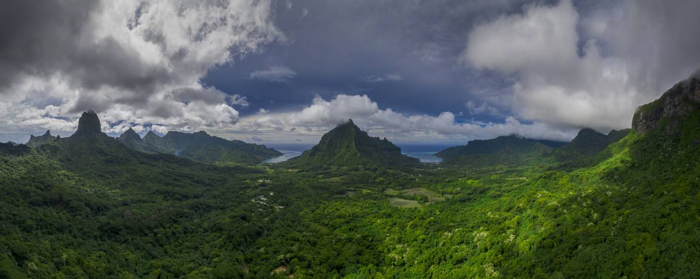Photo - Polynésie Française - Vue du ciel - Moorea #305
