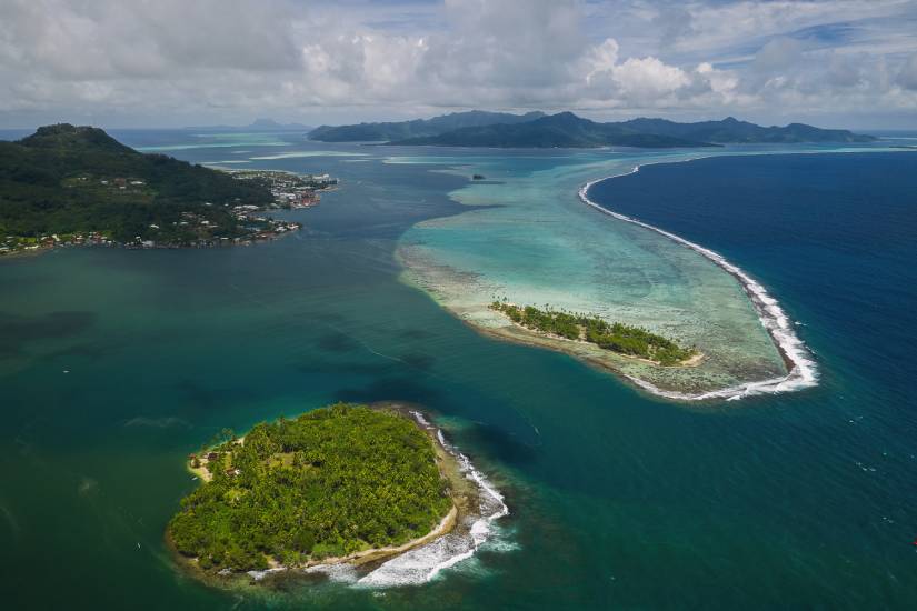 Photo - Polynésie Française - Vue du ciel - Raiatea #124