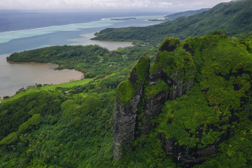 Photo - Polynésie Française - Vue du ciel - Raiatea #306