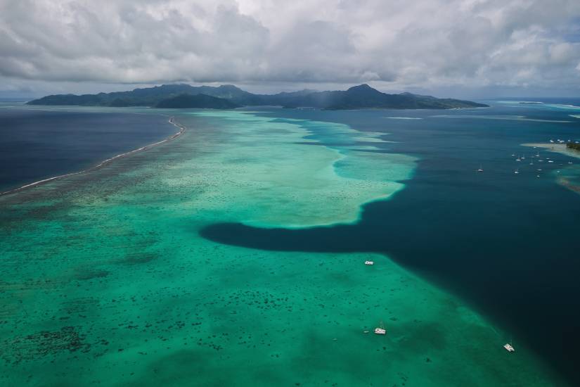 Photo - Polynésie Française - Vue du ciel - Raiatea #308