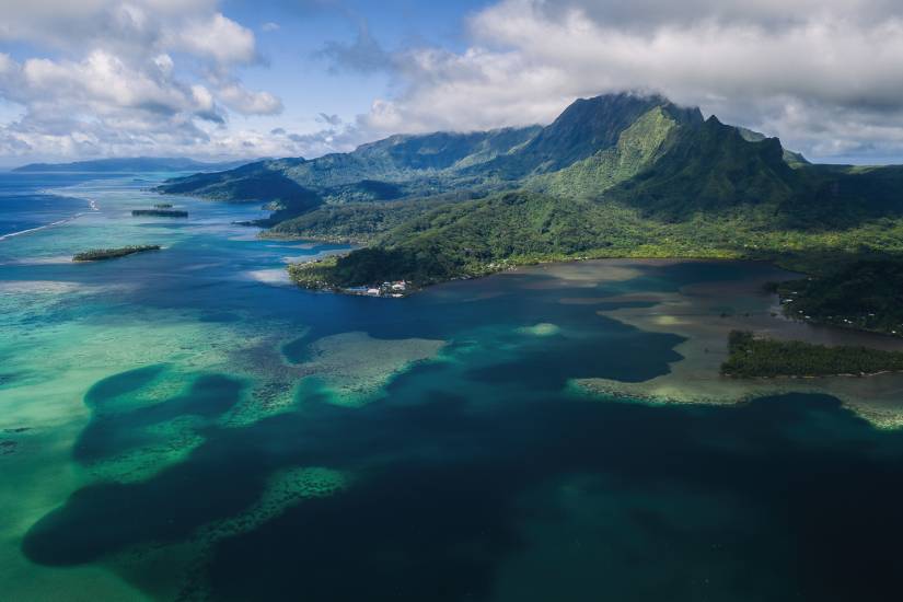 Photo - Polynésie Française - Vue du ciel - Raiatea #310