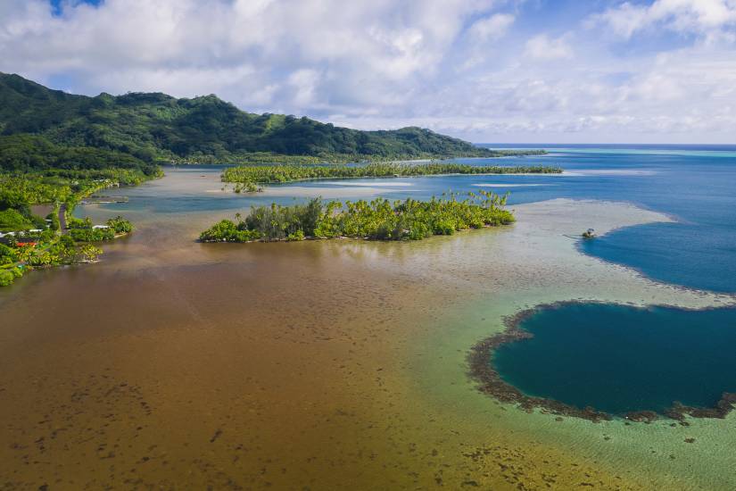 Photo - Polynésie Française - Vue du ciel - Raiatea #312