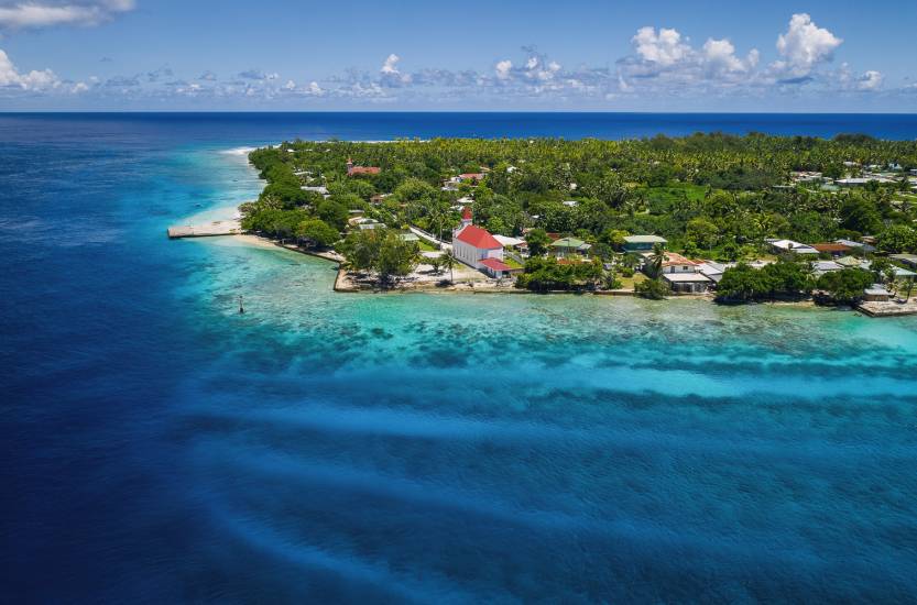 Photo - Polynésie Française - Aérien - Rangiroa #104