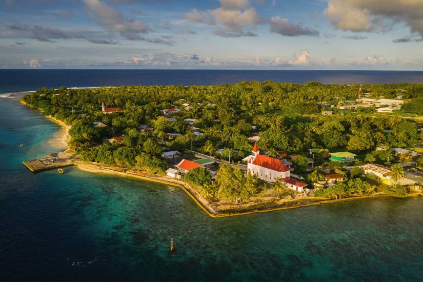 Photo - Polynésie Française - Aérien - Rangiroa #116