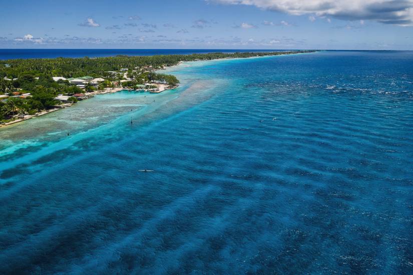 Photo - Polynésie Française - Vue du ciel - Rangiroa #134