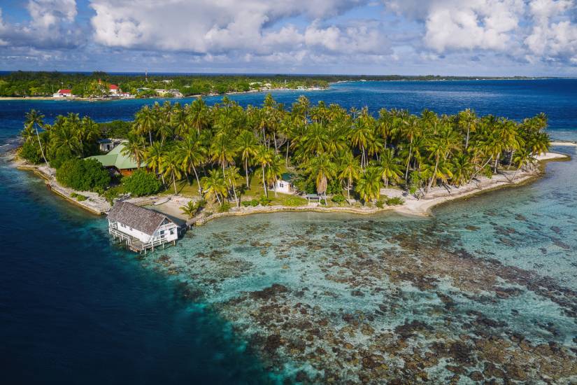 Photo - Polynésie Française - Vue du ciel - Rangiroa #139