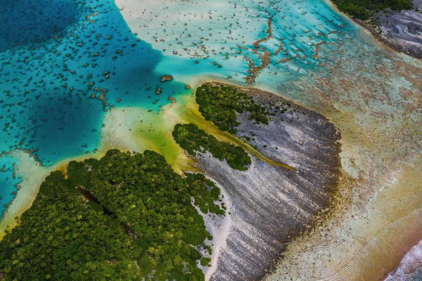 Photo - Polynésie Française - Vue du ciel - Rangiroa #272