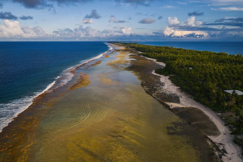 Photo - Polynésie Française - Vue du ciel - Rangiroa #280