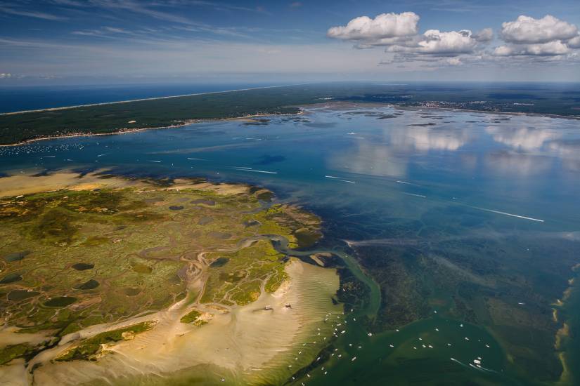 Photo - Vu du ciel - BassinArcachon-aerien #103