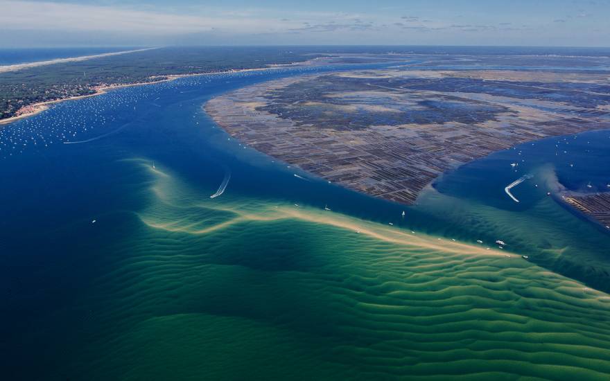 Photo - Vu du ciel - BassinArcachon-aerien #55