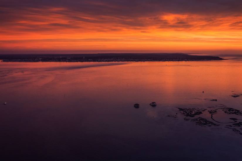 Photo - Vu du ciel - BassinArcachon-aerien #77