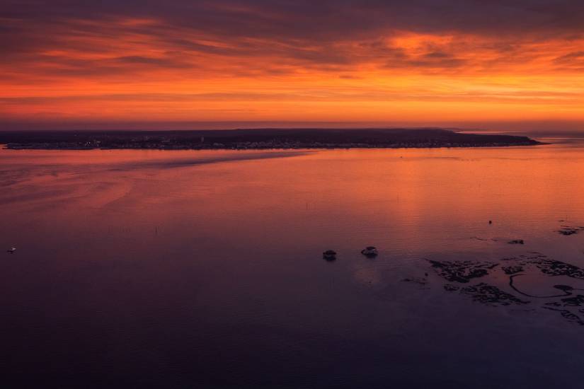 Photo - Vu du ciel - BassinArcachon-aerien #77