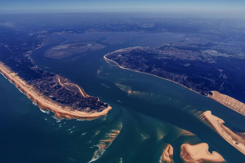 Photo - Vu du ciel - BassinArcachon-aerien #93