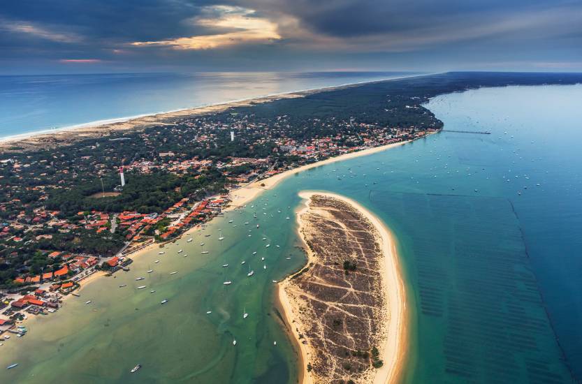 Photo - Vu du ciel - BassinArcachon-aerien #96