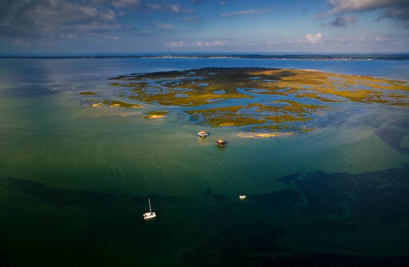 Photo - Vu du ciel - BassinArcachon-aerien #97